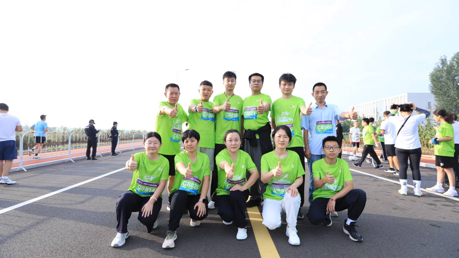 鼎力机械助力得利斯杯马拉松热血开跑